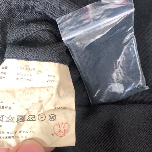 NWT CDG BLACK poly and marsh segment Layler - Picture 12 of 15